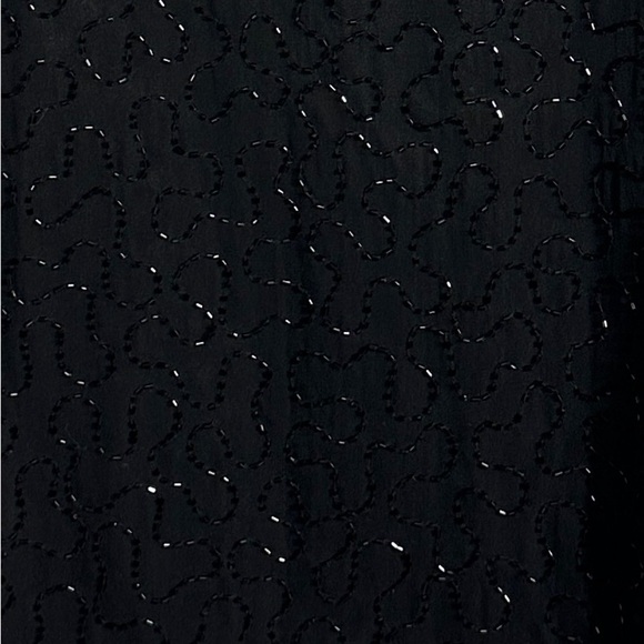 NWT Papell Studio embellished 100% silk tunic top, size small - Picture 15 of 16